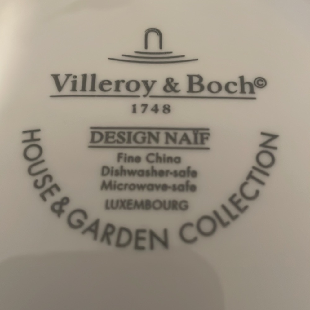 Villeroy & Boch fine china. Design Naïf cereal bowl - Picture 5 of 6